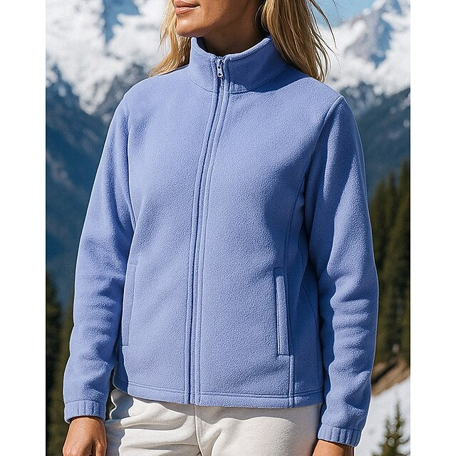 Women's Hiking Jacket Fleece Jacket Winter Coat Outdoor