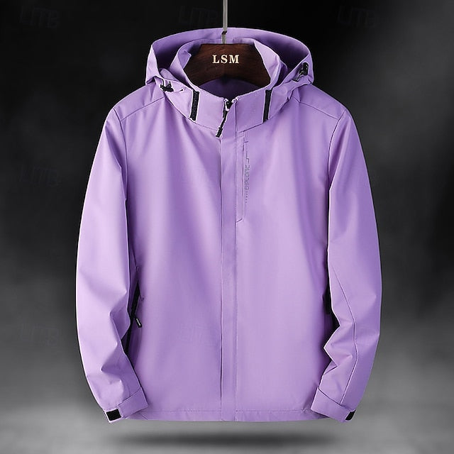 Women's Windbreaker Hiking Jacket Rain Coat Outdoor