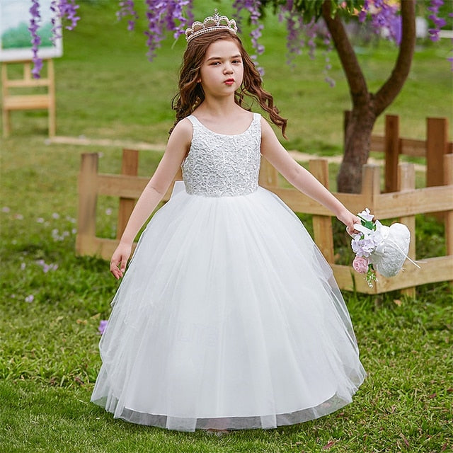 Kid's Flower Girl Princess Girls' Dress