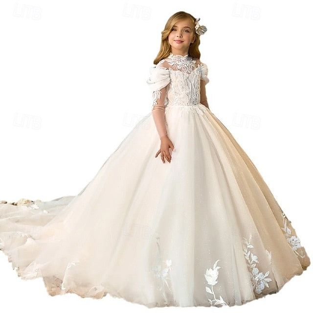 Dress Girls' Girl First Party Flower Communion Kids