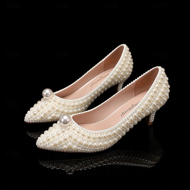 Shoes Party Wedding Women's White