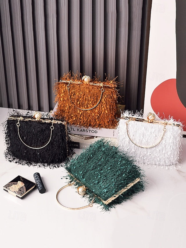 Handbag Green Women's Party – Red Christmas Elegant