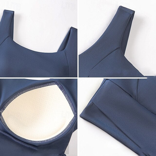 Women's Yoga Bra Sports Bra Pilates Bra Bra Top Push Up