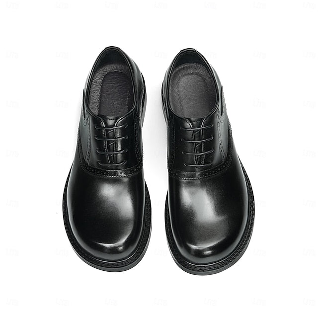Shoes- First Leather Genuine Men's Layer Oxford