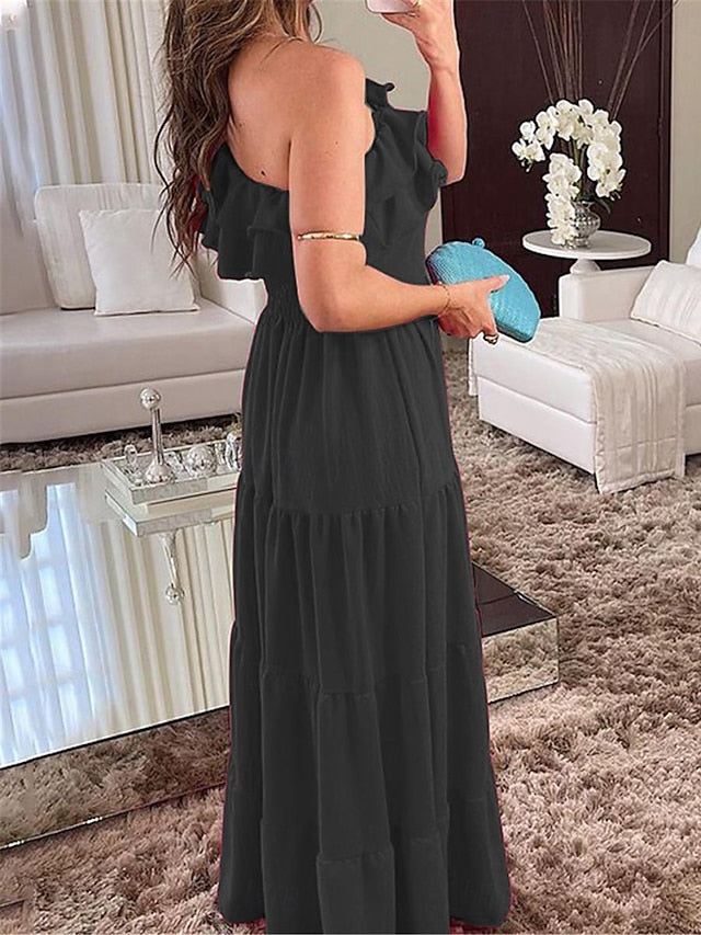 Women's Maxi Dress Black Dress Cocktail Dress Formal