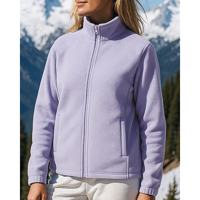 Women's Hiking Jacket Fleece Jacket Winter Coat Outdoor