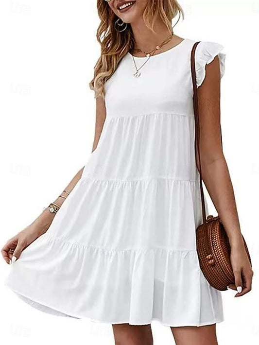 Women's Mini Dress Casual Dress Swing Dress T Shirt Dress