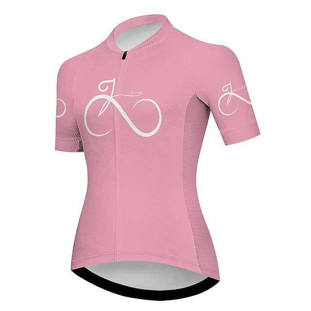 Women's Cycling Jersey Graphic Funny Short Sleeve Bike