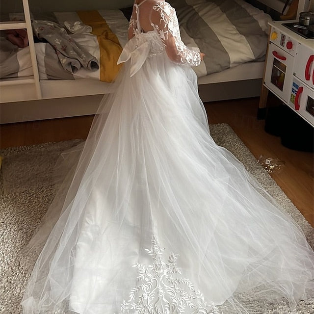 Kid's Dress Girls' Flower Princess Girl
