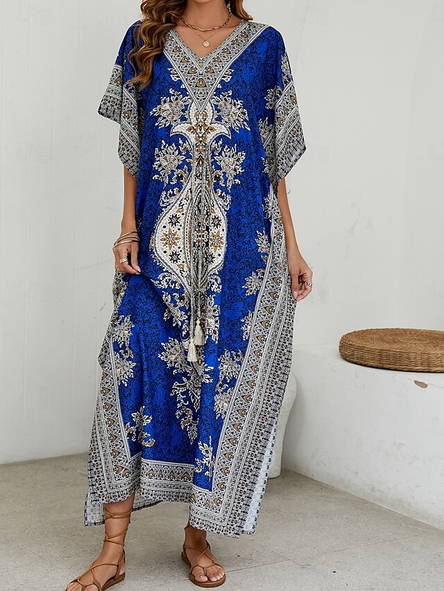 Women's Maxi Dress Shift Dress Casual Outdoor Going out