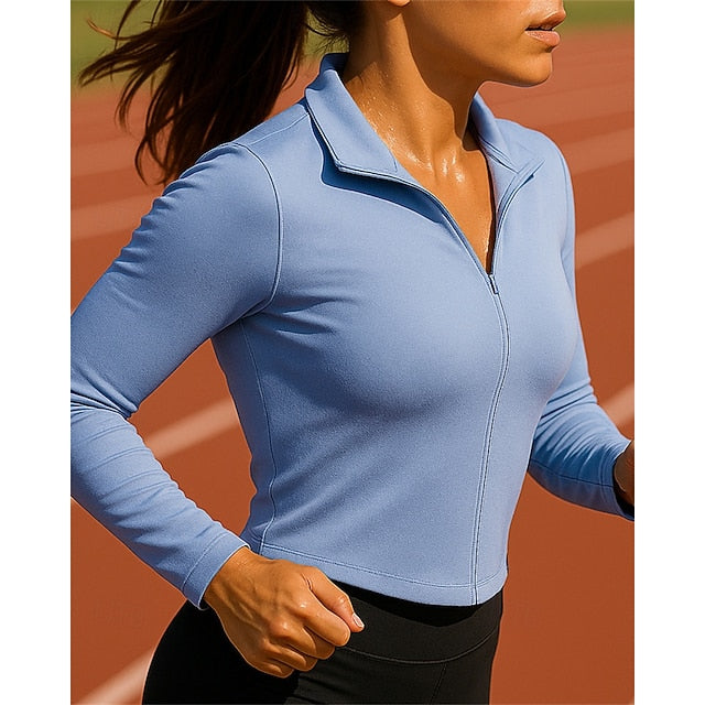 Women's Sweatshirt Running Top Golf Polo Shirt Running