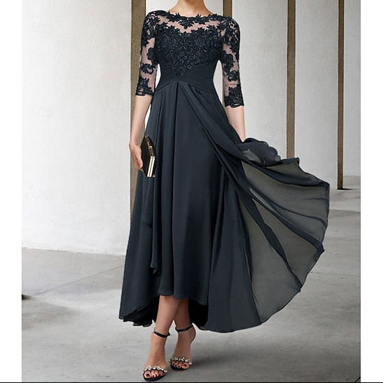 Mother Dress Size Elegant Wedding Plus Bride of Guest the A-Line