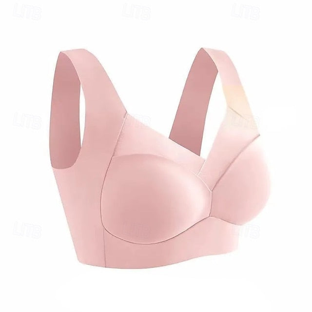 Women's Light Support Sports Bra Running Bra Open Back