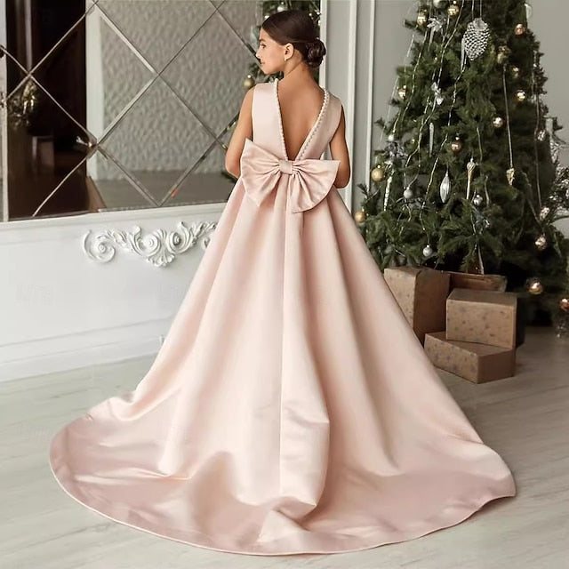 First Girls' Dress Girl Party Communion Flower