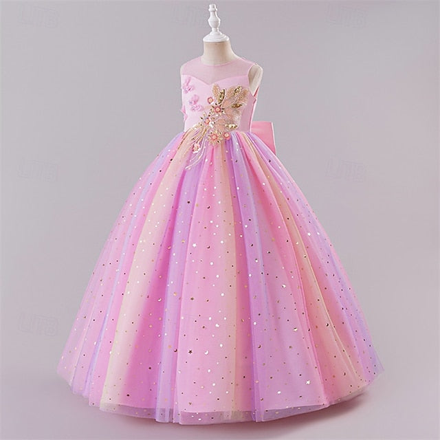Princess Kid's Girls' Dress Girl Flower