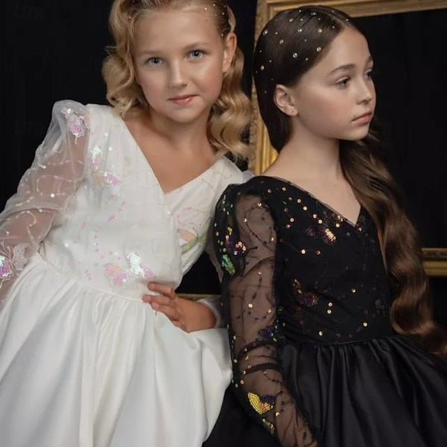 First Party Communion Flower Girls' Girl Dress Kids