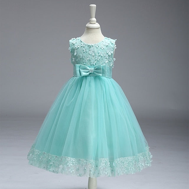 Girl Flower Girls' Princess Kid's Dress
