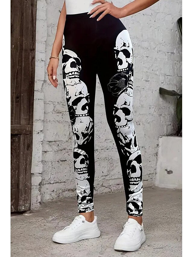 Women's Leggings Vacation Vintage Fashion Full Length High