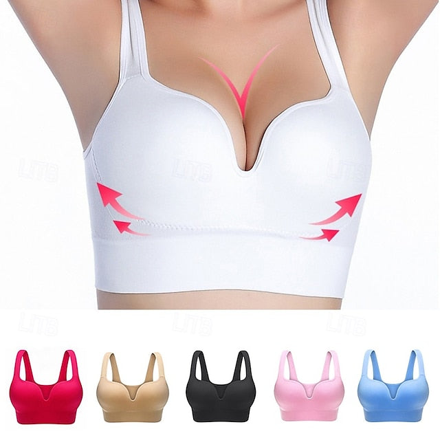 Sports Bra Hollow Mesh Back Sports Bra Fitness Yoga Vest