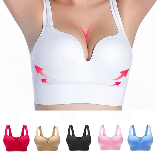 Sports Bra Hollow Mesh Back Sports Bra Fitness Yoga Vest