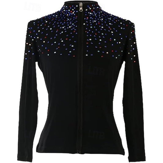 Figure Skating Fleece Jacket Women's Girls' Ice