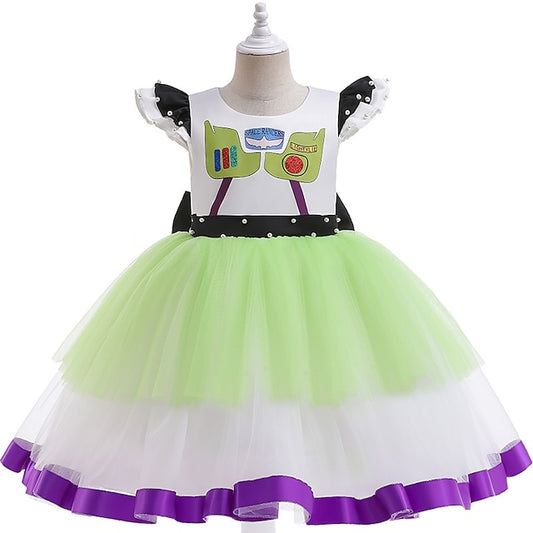 Buzz Girl Costume Lightyear Cosplay Toy Story Flower