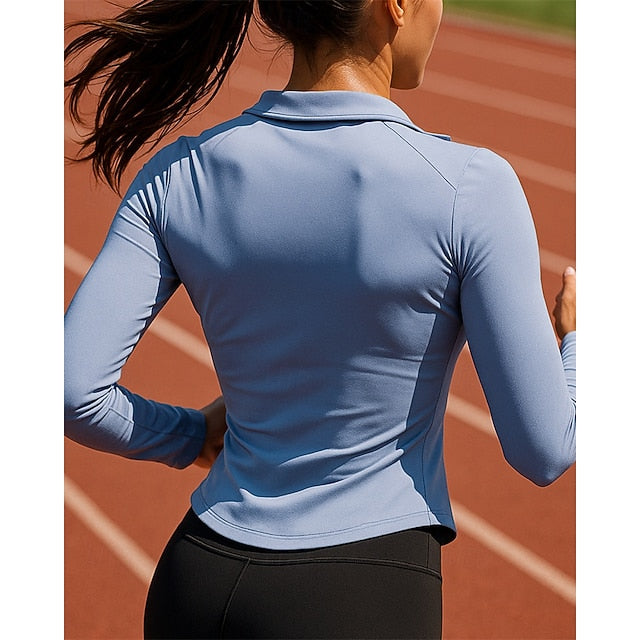 Women's Sweatshirt Running Top Golf Polo Shirt Running