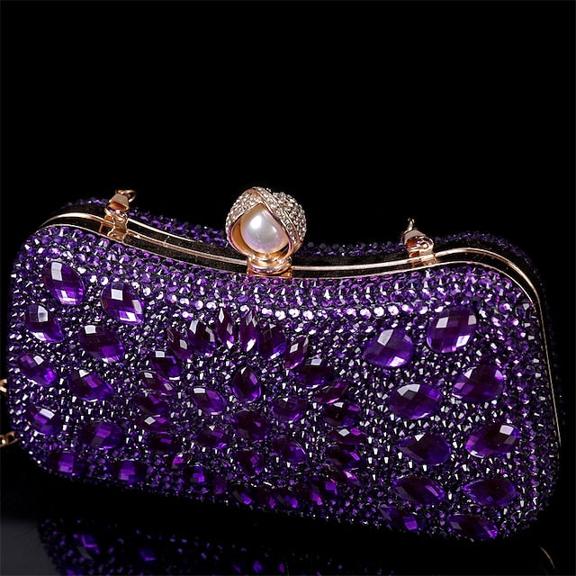 Clutch Women's – Luxury Crystal Evening Multicolor