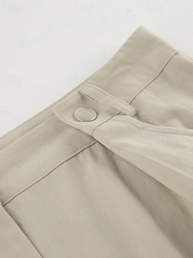 Women's Culottes Wide Leg Chinos Vacation Streetwear Basic