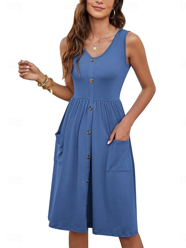 Women's Mini Dress Summer Dress Casual Daily Regular Fit