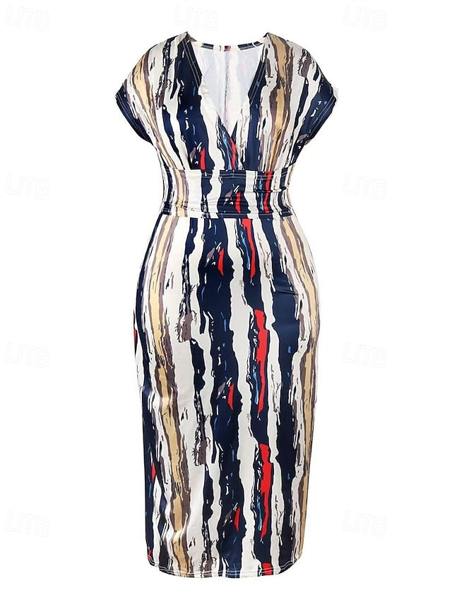 Women's Midi Dress Casual Dress Bodycon Summer Dress