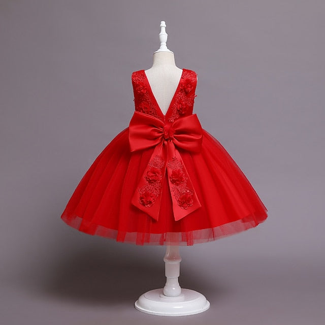 Party Wedding Flower Dress Girls' Girl