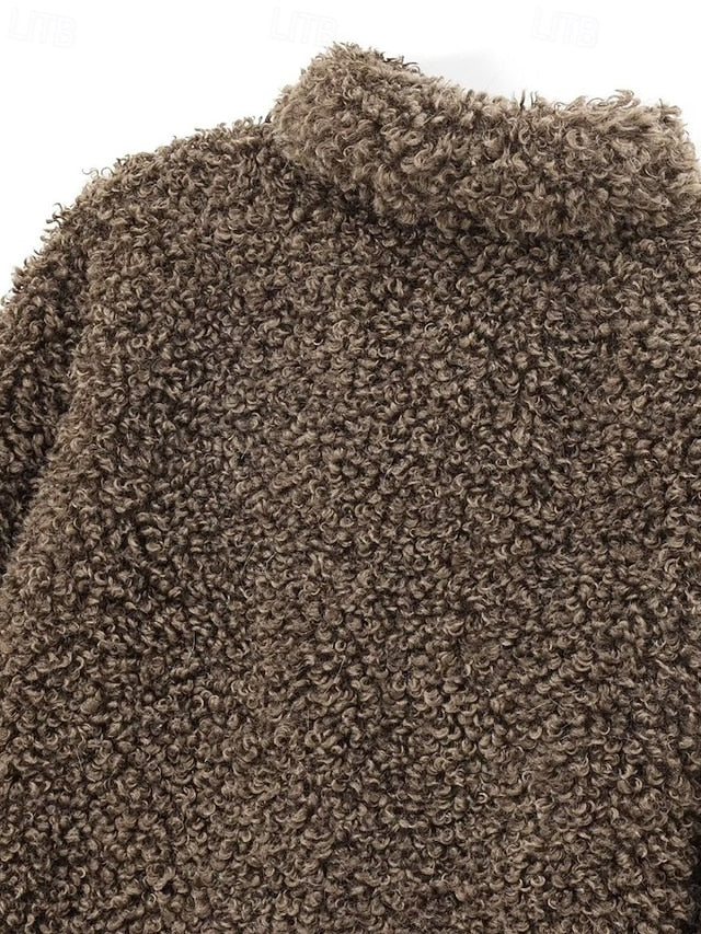 Teddy Warm Faux Coat Women's Furs Fur Comfortable