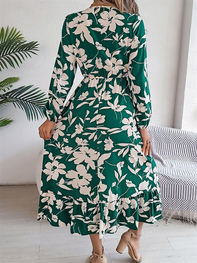 Women's Midi Dress Casual Dress Swing Dress A Line Dress