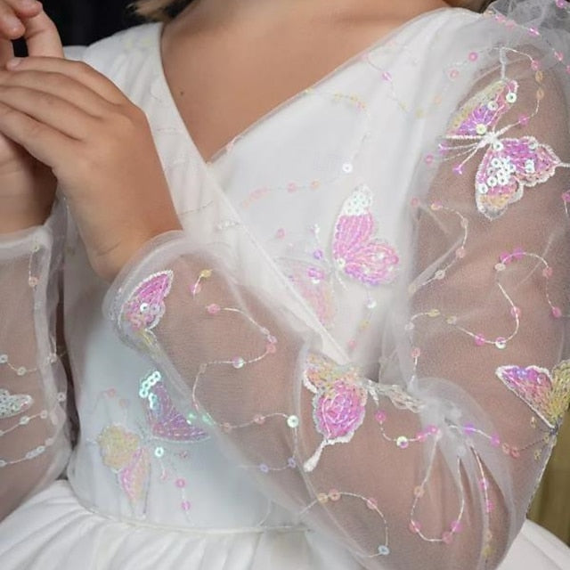 First Party Communion Flower Girls' Girl Dress Kids
