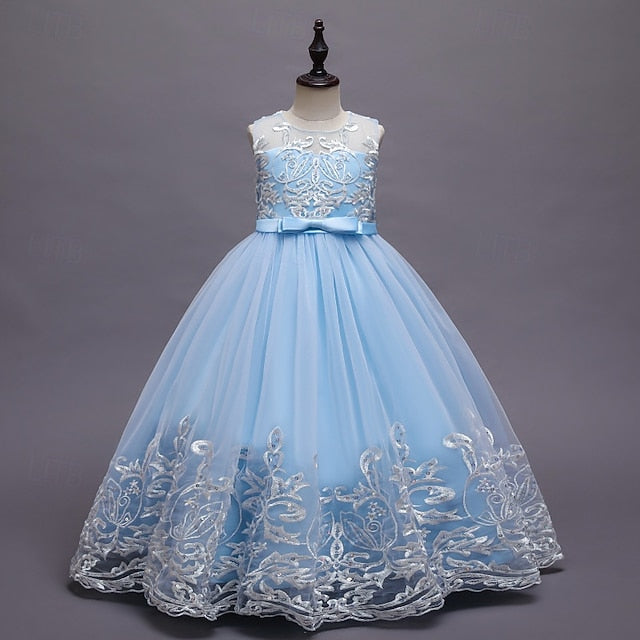 Princess Kid's Girl Flower Dress Girls'