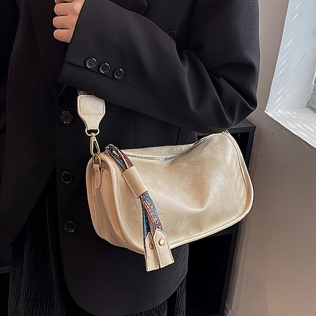 Women's with – Leather Strap PU Vintage Handbag Bohemian