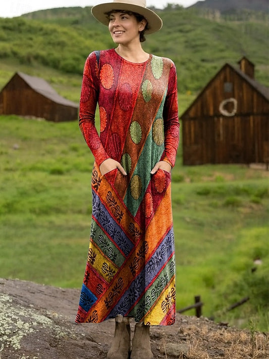 Women's Maxi Dress T Shirt Dress Tee Dress Casual Daily