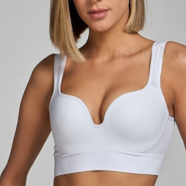 Sports Bra Hollow Mesh Back Sports Bra Fitness Yoga Vest