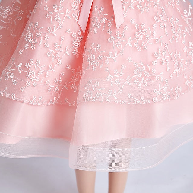 Girl Princess Party Dress Girls' Flower