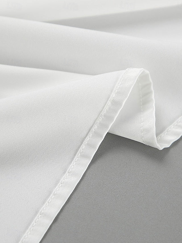 Women's Shirt Elegant Dressy Satin Top Solid Color Stylish