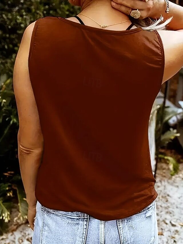 Music Festival Women's Camisole Tank Top Bohemia Vintage