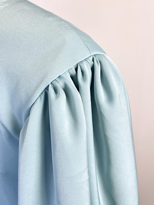 Evening Gown Formal High Guest Split A-Line Floor Dress Wedding