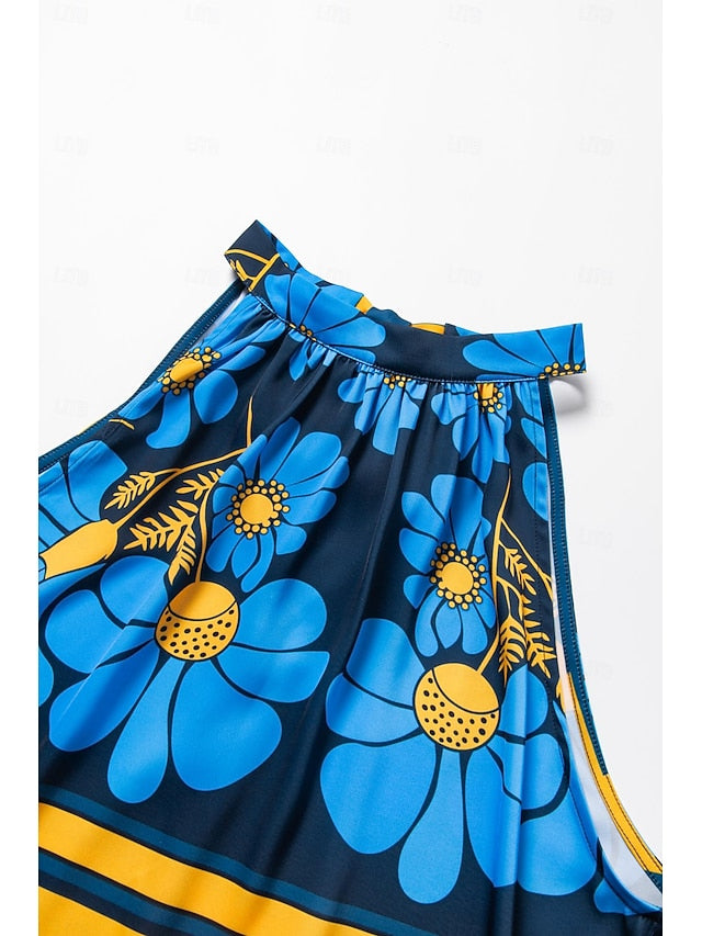 Women's Geometic Flower / Plants Vacation Weekend