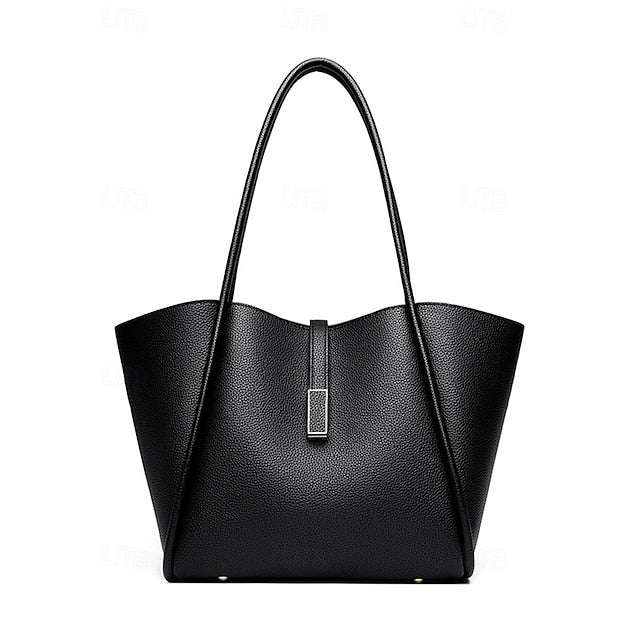 Grüne Kunstledertasche für Damen