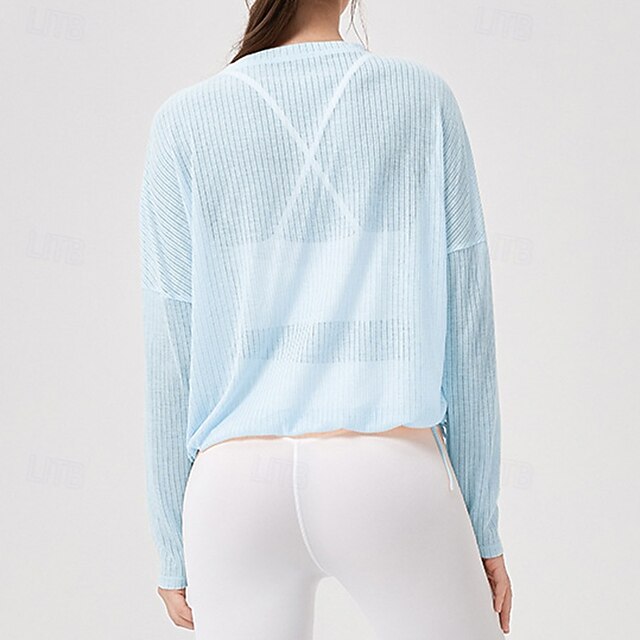 Women's Activewear Yoga Shirts Workout Tops Crew Neck