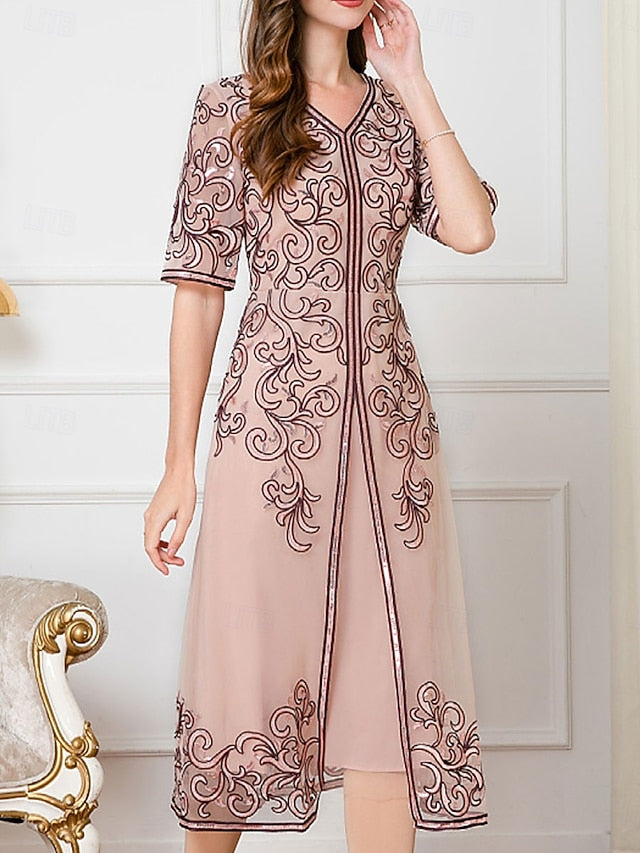 of Elegant Wedding Guest Chinese Mother Bride the Dress