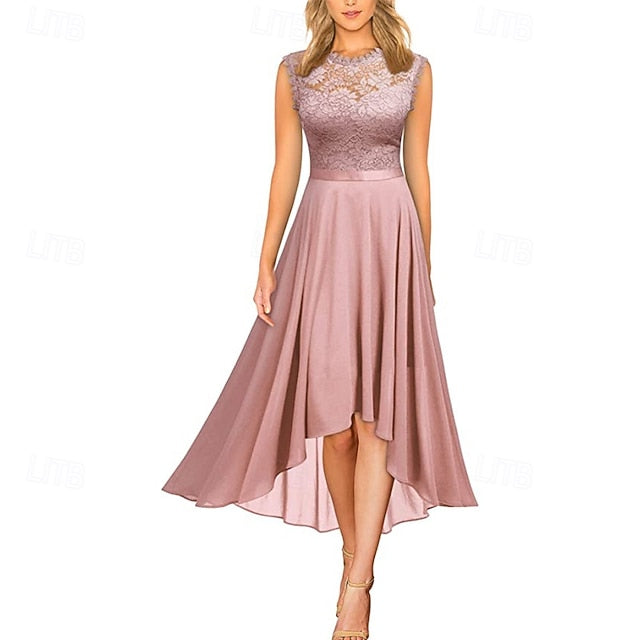 Women's Midi Dress Party Dress Cocktail Dress Wedding Guest