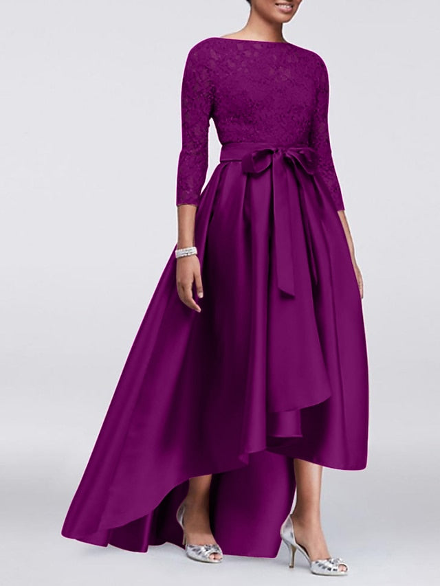 Elegant Wedding Guest A-Line Bride Dress Plus Size the of Mother