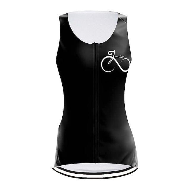 Women's Cycling Vest Cycling Jersey Graphic Funny